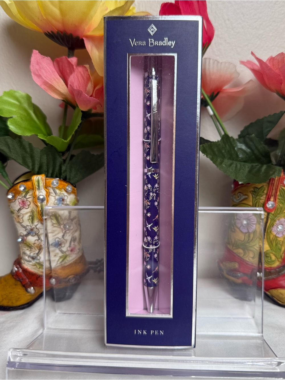 NWT Vera Bradley French Paisley Ball Point Pen